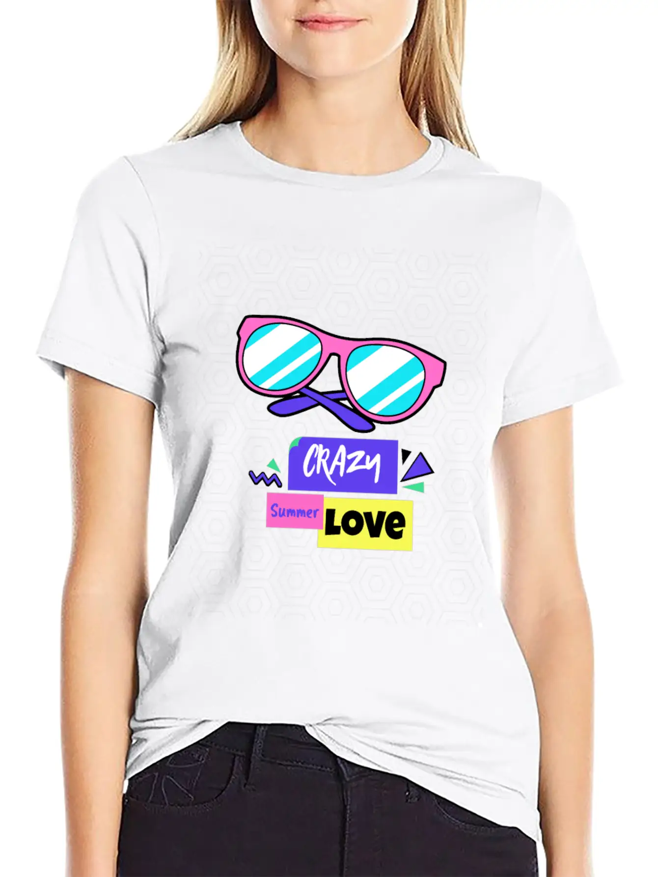 Crazy Summer Love Unisex Casual T-Shirt – Clean Design For Daily Comfort