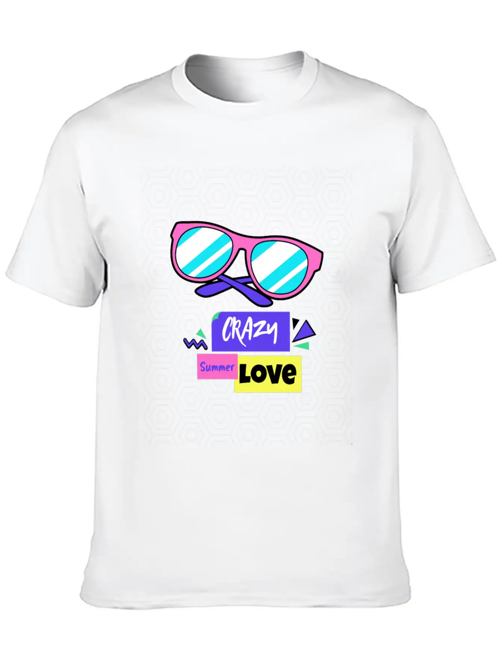 Crazy Summer Love Unisex Casual T-Shirt – Clean Design For Daily Comfort