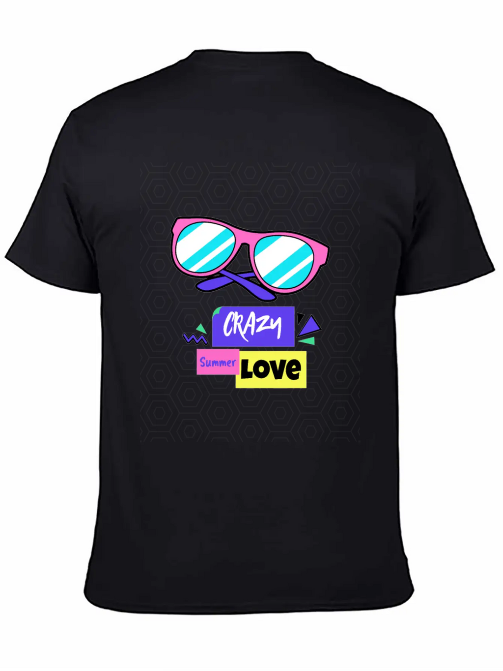Crazy Summer Love Unisex Casual T-Shirt – Clean Design For Daily Comfort
