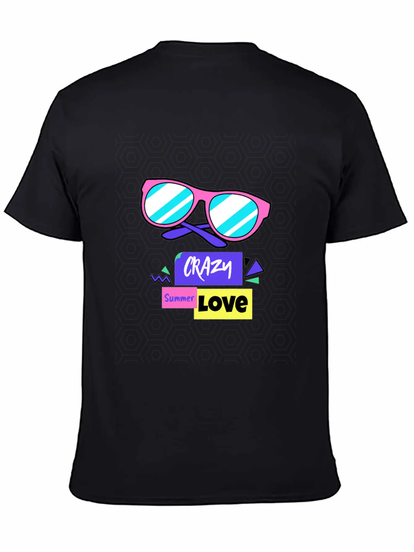 Crazy Summer Love Unisex Casual T-Shirt – Clean Design For Daily Comfort