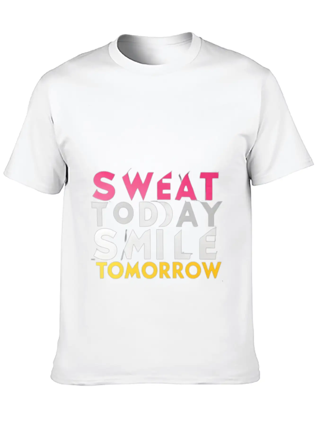 Create A Gym Design With The Words Sweat Today 1 Stylish Everyday T-Shirt – Unisex Basic Cotton Tee
