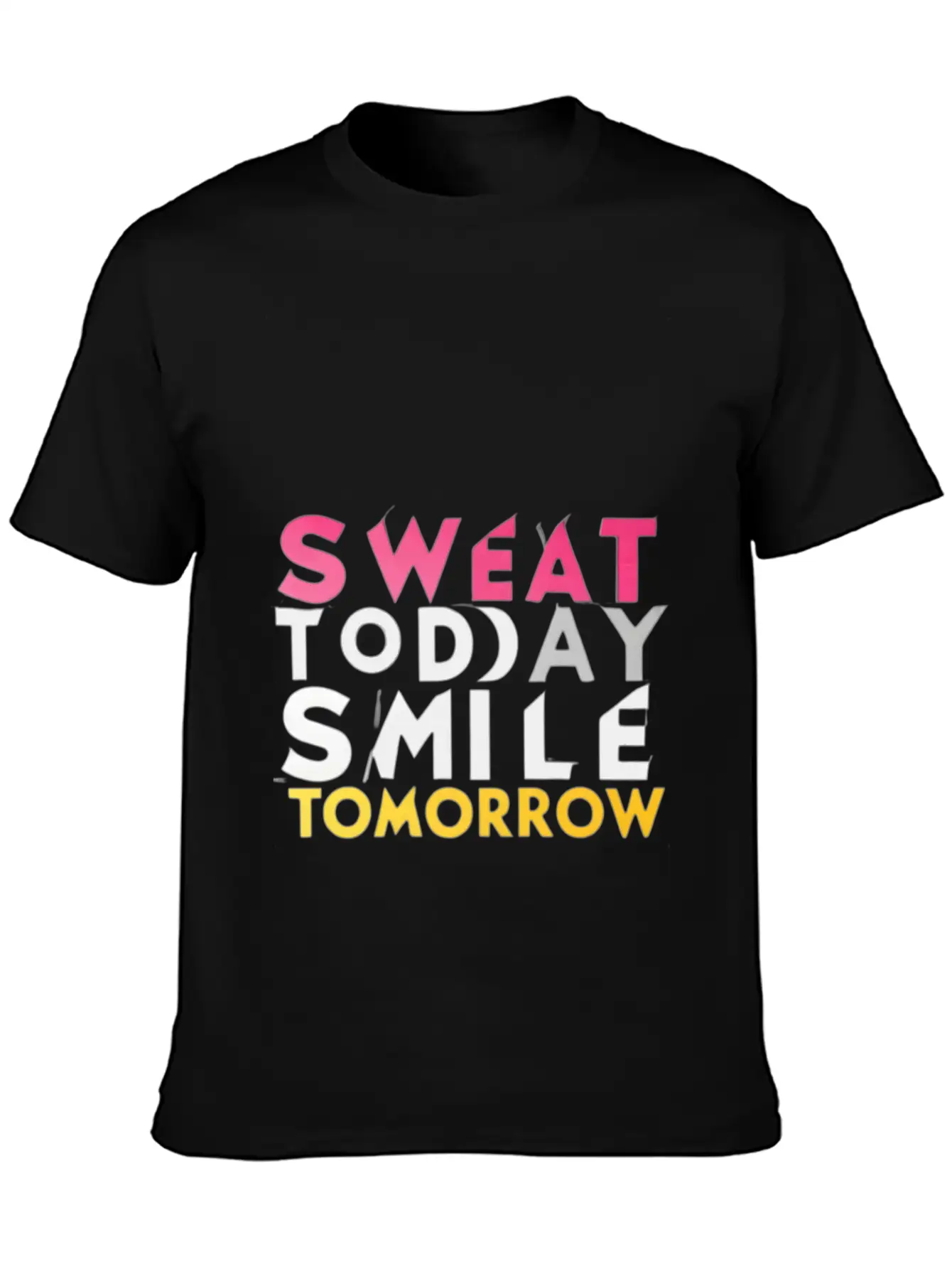 Create A Gym Design With The Words Sweat Today 1 Stylish Everyday T-Shirt – Unisex Basic Cotton Tee