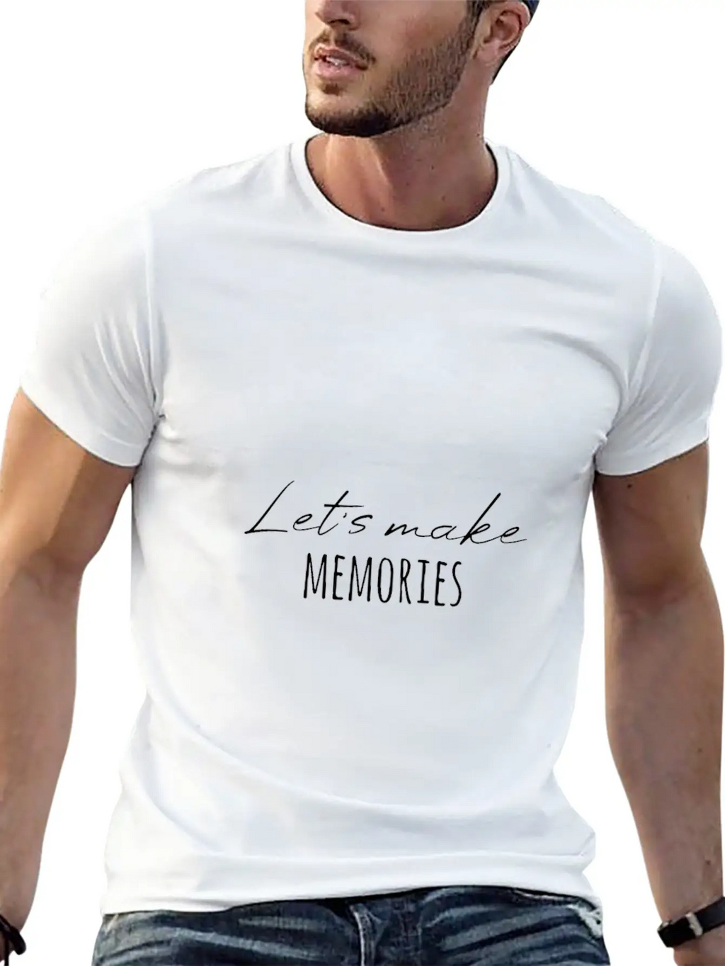 Create Memories Great Saying Classic Cotton Tee – Unisex Comfort For Any Season