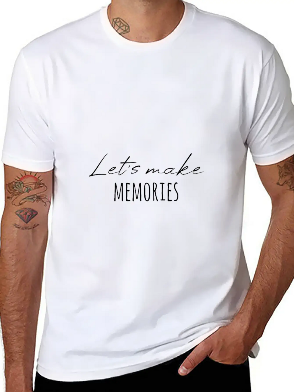 Create Memories Great Saying Classic Cotton Tee – Unisex Comfort For Any Season