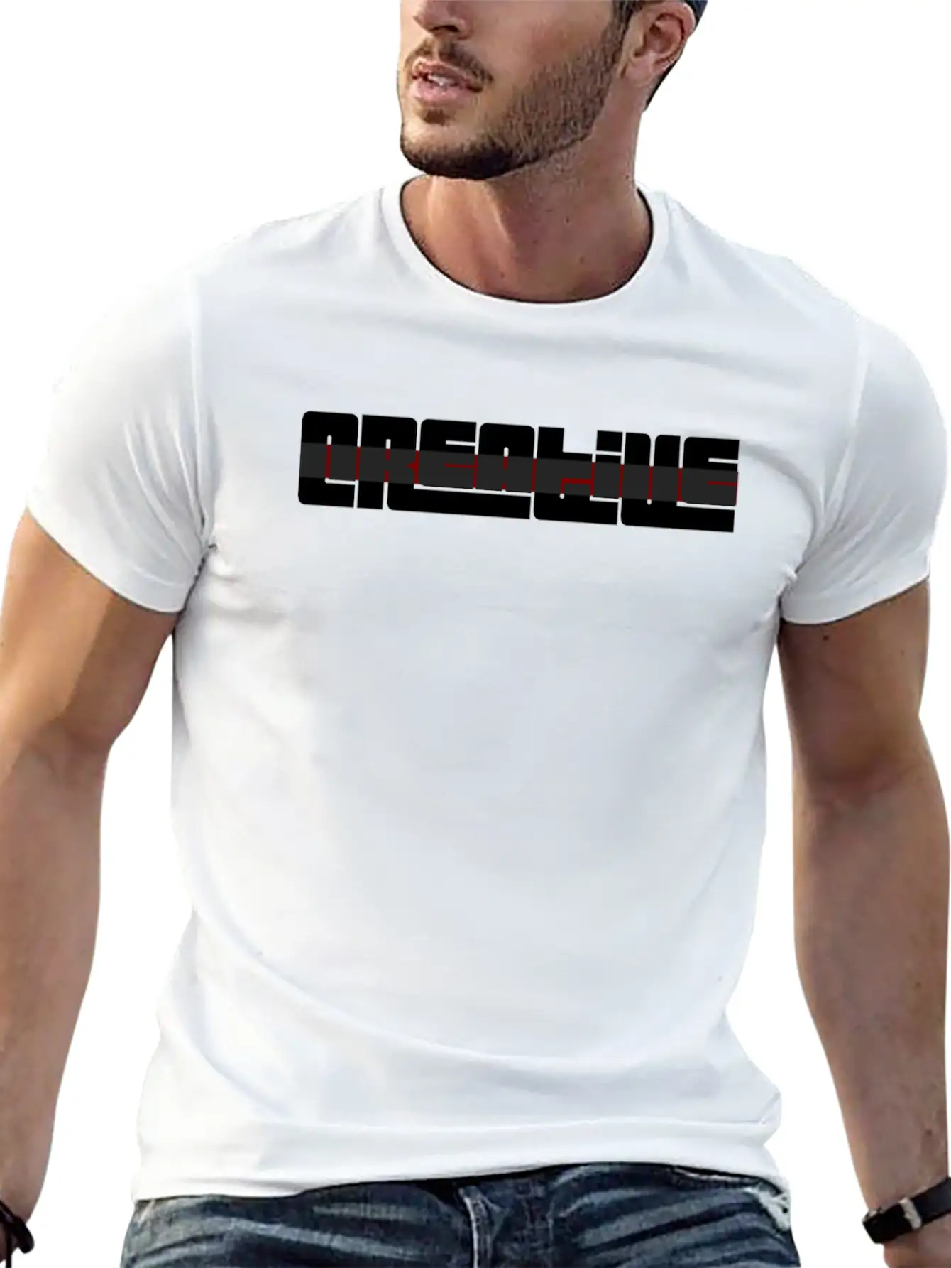 Creative Essential Cotton Tee For Daily Outfits – Unisex Style