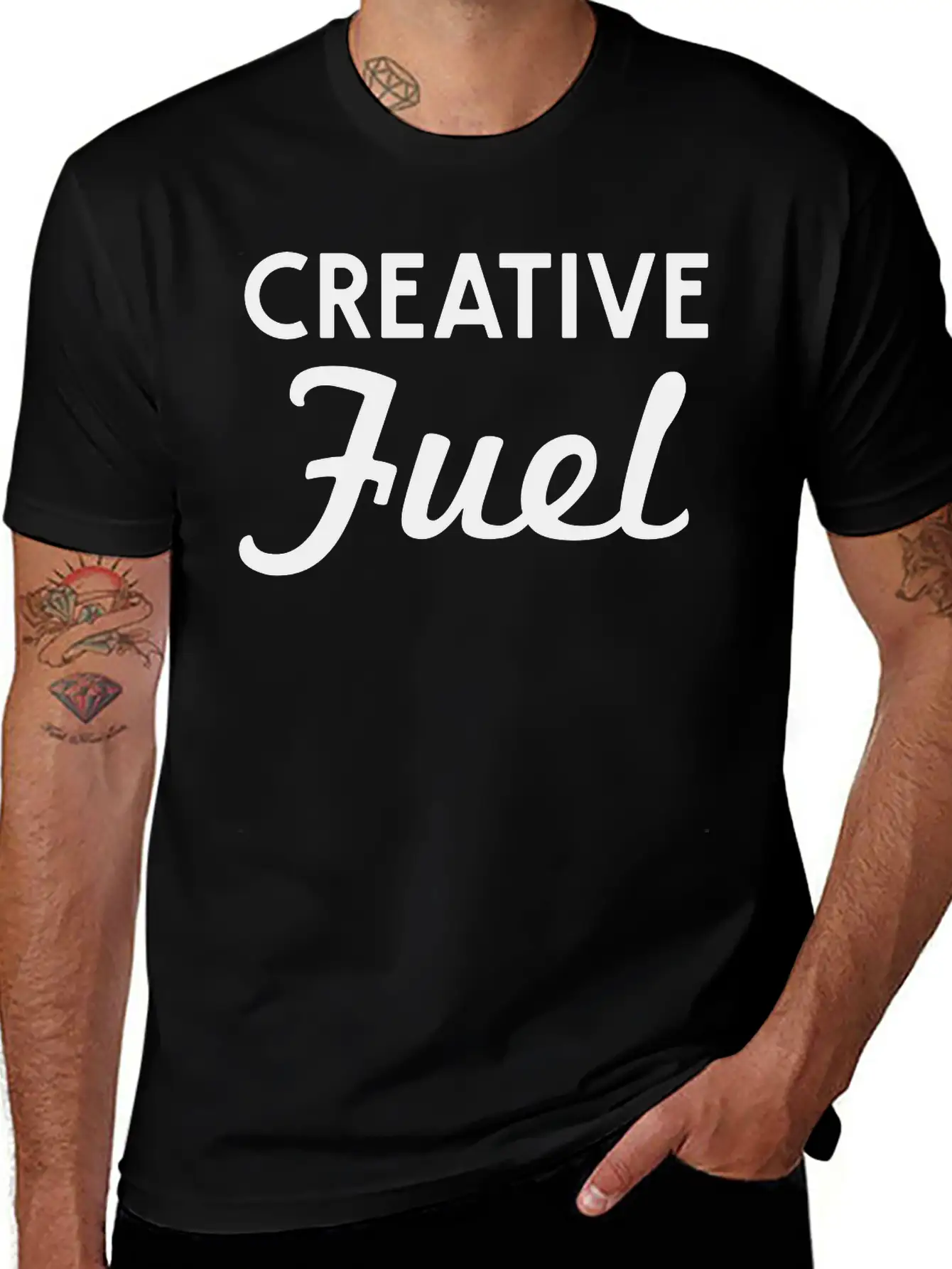 Creative Fuel Essential Cotton Tee For Daily Outfits – Unisex Style
