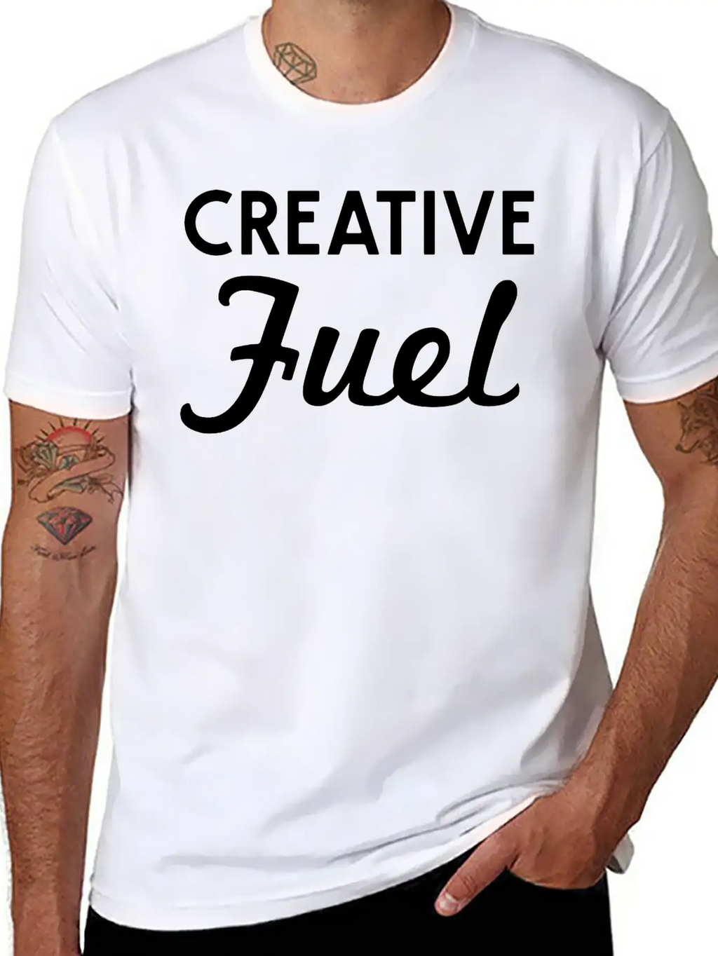 Creative Fuel Essential Cotton Tee For Daily Outfits – Unisex Style