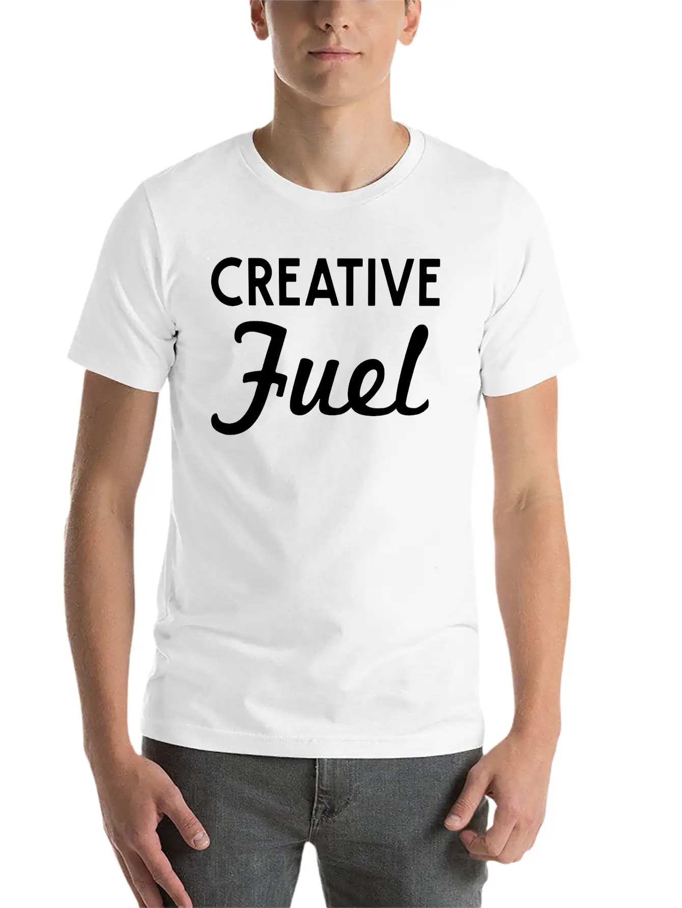 Creative Fuel Essential Cotton Tee For Daily Outfits – Unisex Style