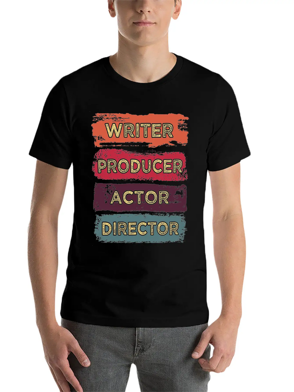 Creative Professional Writer, Producer, Director, Stylish Everyday T-Shirt – Unisex Basic Cotton Tee