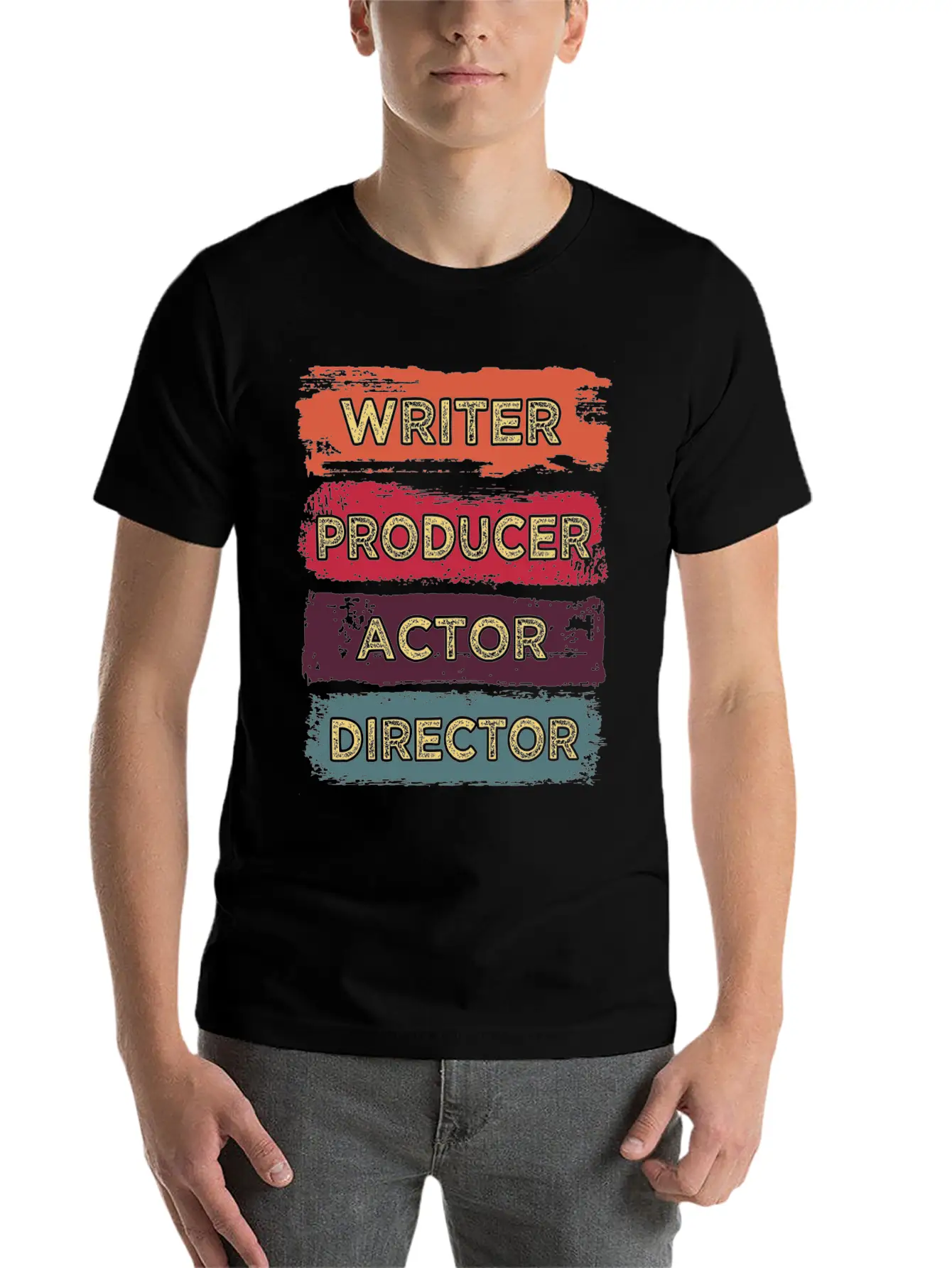 Creative Professional Writer, Producer, Director, Stylish Everyday T-Shirt – Unisex Basic Cotton Tee