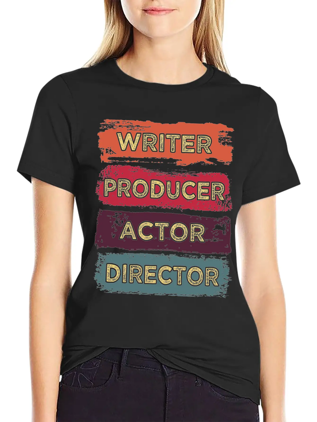 Creative Professional Writer, Producer, Director, Stylish Everyday T-Shirt – Unisex Basic Cotton Tee