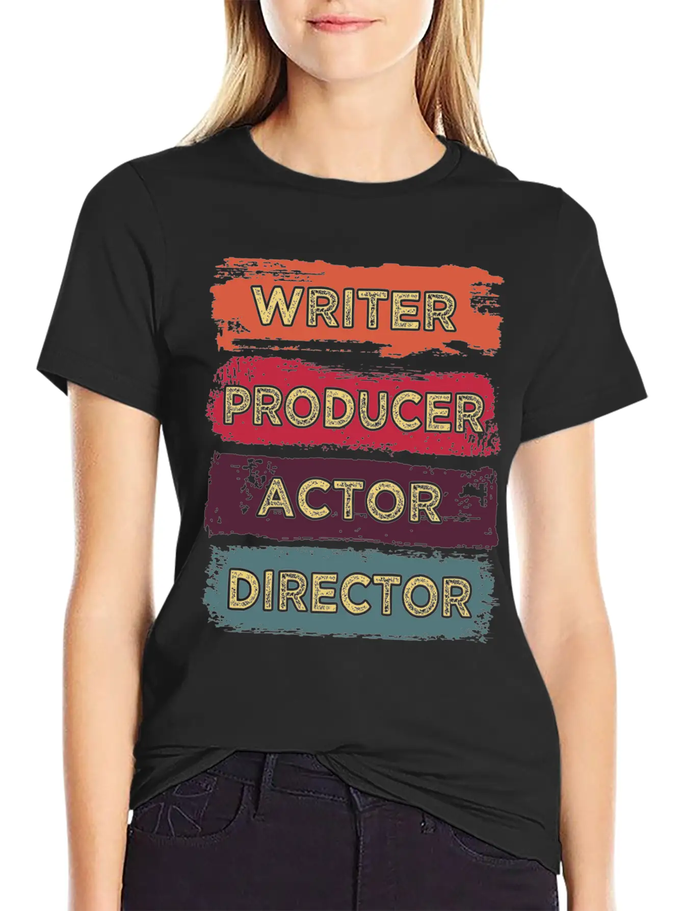 Creative Professional Writer, Producer, Director, Stylish Everyday T-Shirt – Unisex Basic Cotton Tee