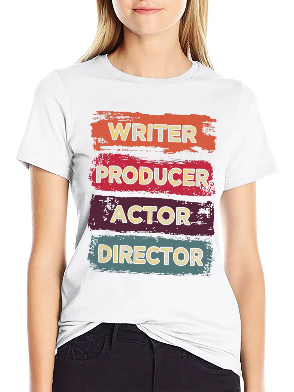 Creative Professional Writer, Producer, Director, Stylish Everyday T-Shirt – Unisex Basic Cotton Tee