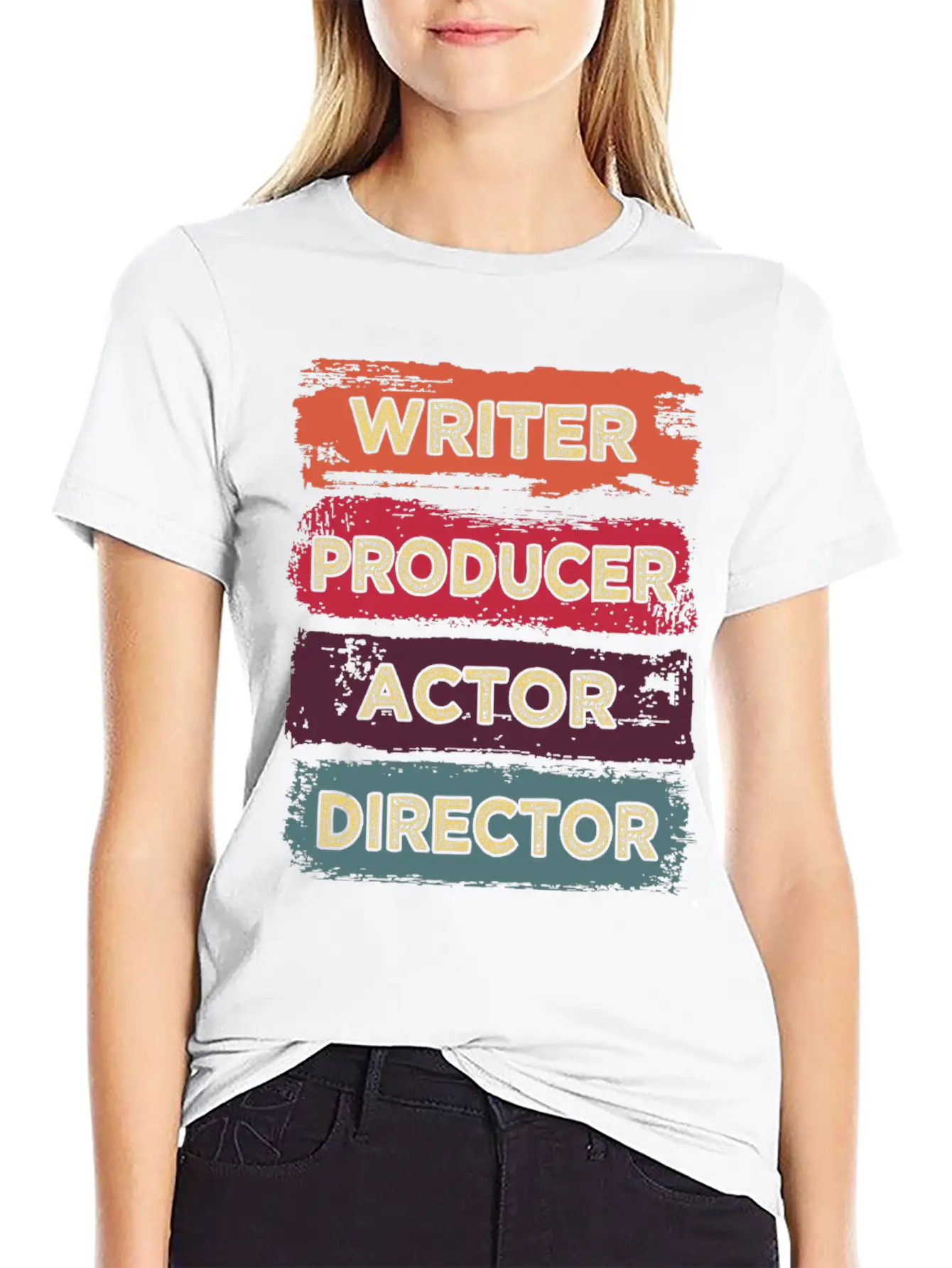 Creative Professional Writer, Producer, Director, Stylish Everyday T-Shirt – Unisex Basic Cotton Tee