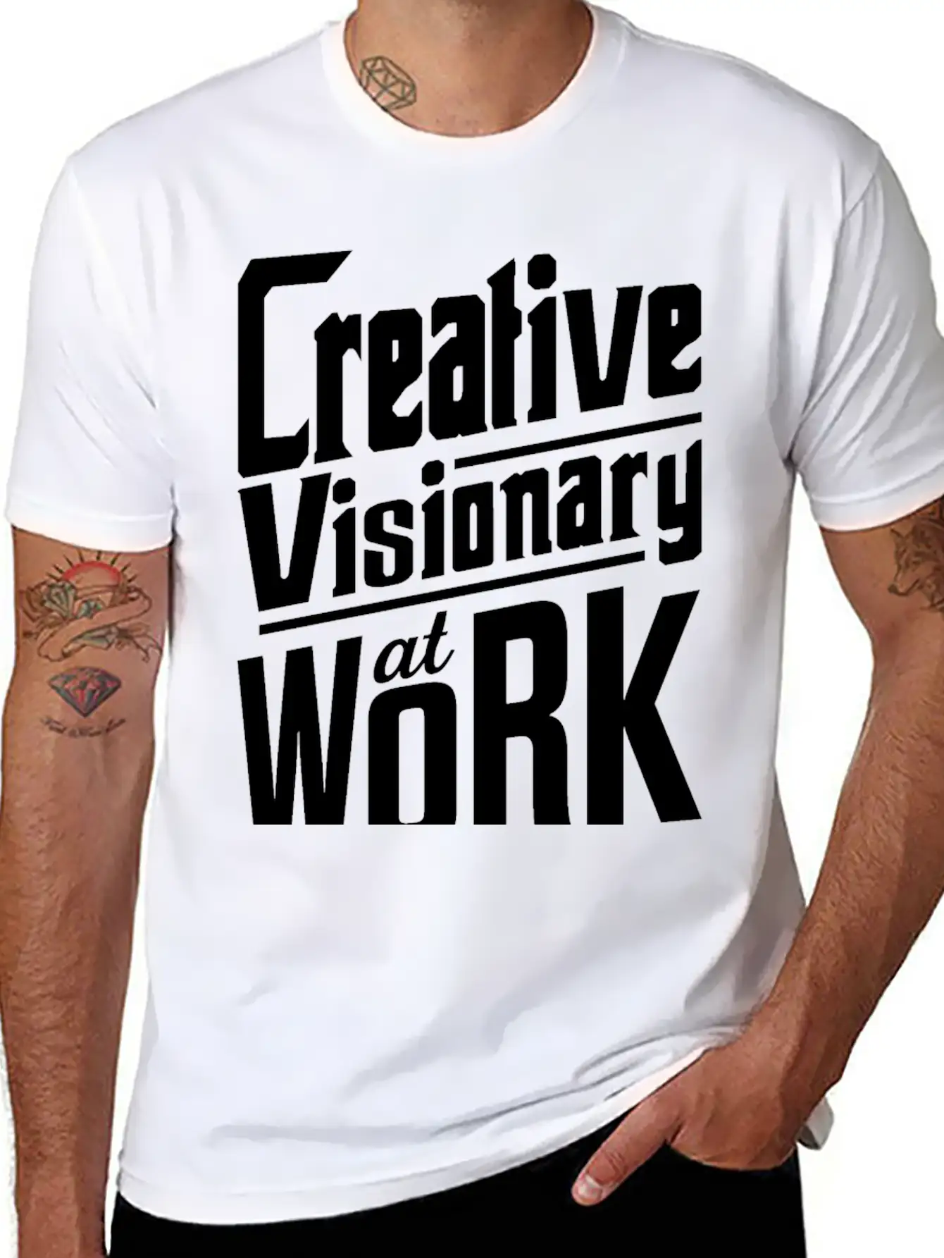 Creative Visionary Essential Cotton Tee For Daily Outfits – Unisex Style