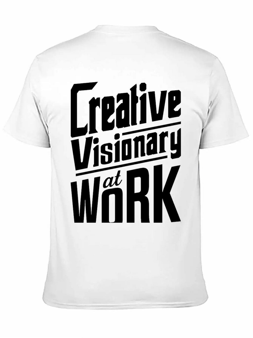 Creative Visionary Essential Cotton Tee For Daily Outfits – Unisex Style