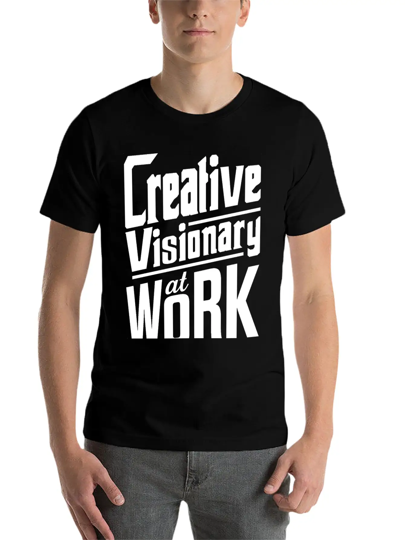 Creative Visionary Essential Cotton Tee For Daily Outfits – Unisex Style