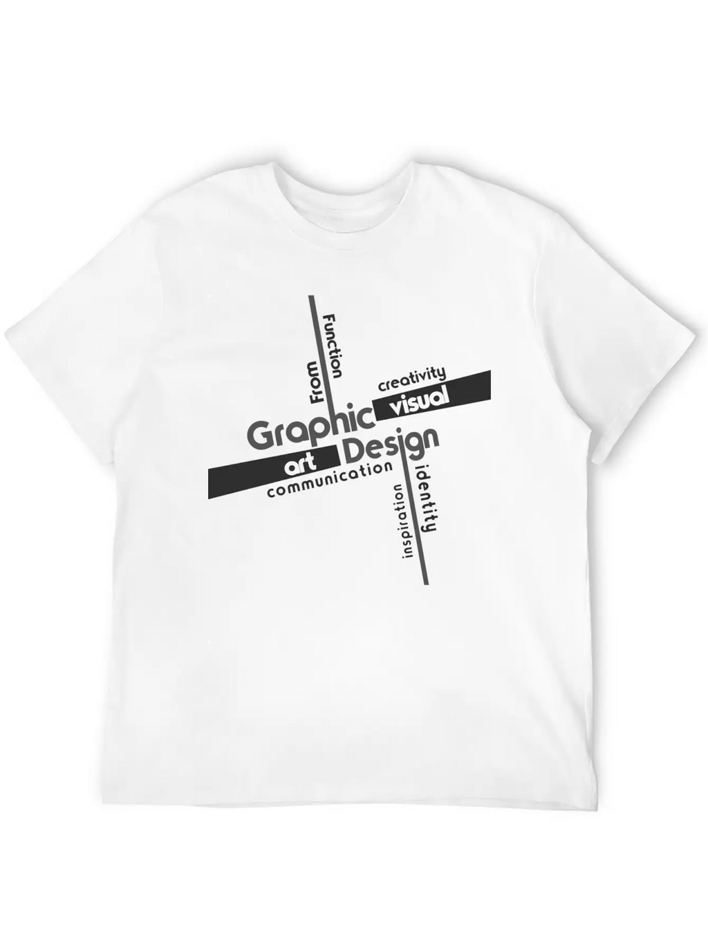 Creativity In Design Timeless Short Sleeve Tee – Comfy And Minimalist Design