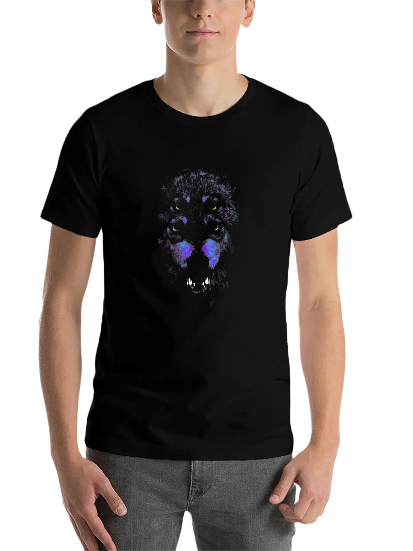 Creature Of The Night In Essential Cotton Tee For Daily Outfits – Unisex Style