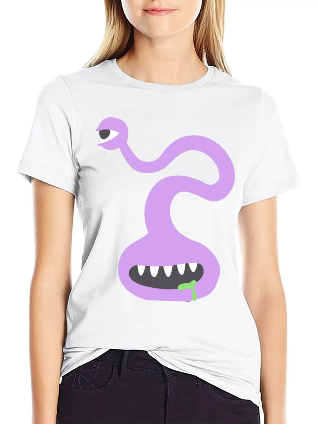Creepy Monster Stylish Everyday T-Shirt – Unisex Basic Cotton Tee
