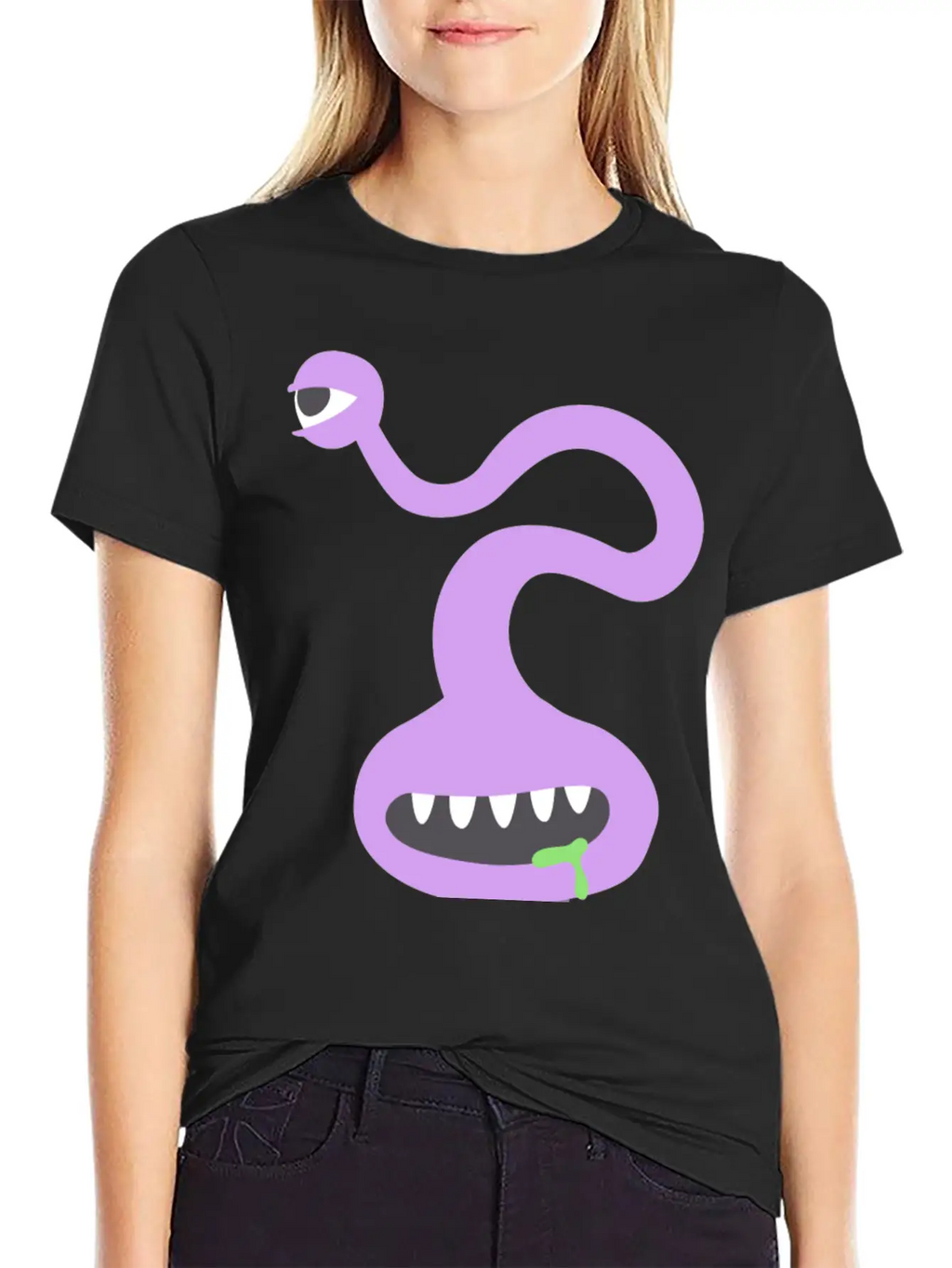 Creepy Monster Stylish Everyday T-Shirt – Unisex Basic Cotton Tee