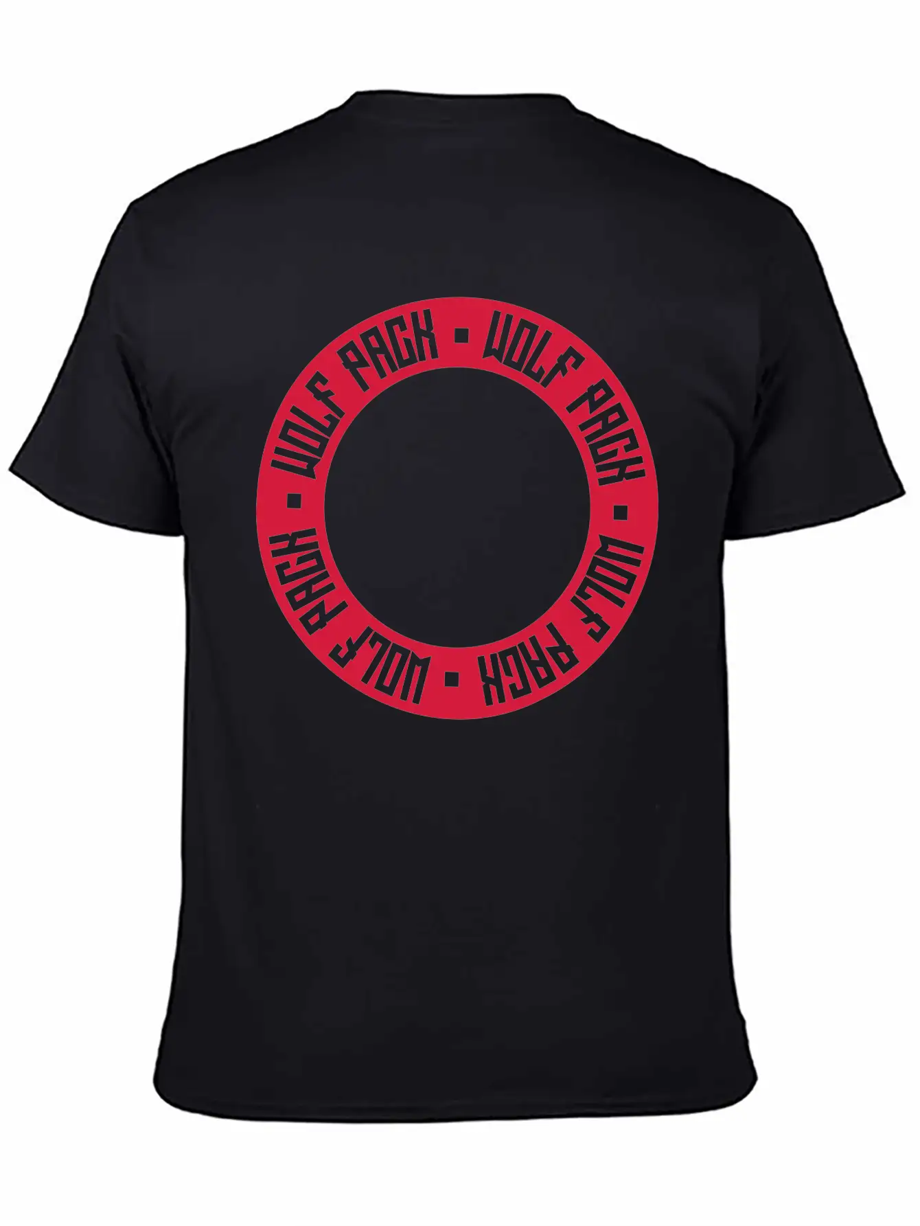 Crew Wolf Pack Essential Cotton Tee For Daily Outfits – Unisex Style