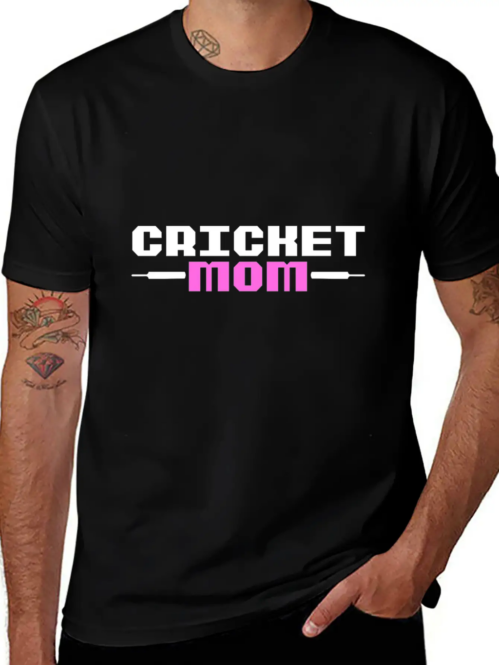 Cricket Mom Cricket Player Cricket Fan Gift Idea Unisex Casual T-Shirt – Clean Design For Daily Comfort