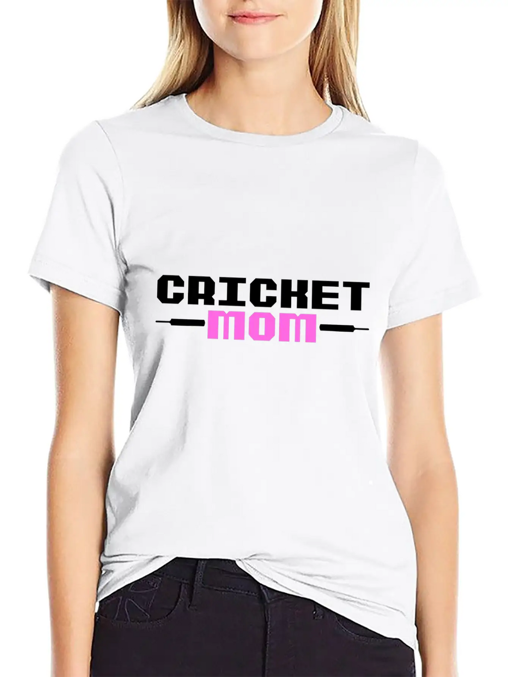 Cricket Mom Cricket Player Cricket Fan Gift Idea Unisex Casual T-Shirt – Clean Design For Daily Comfort