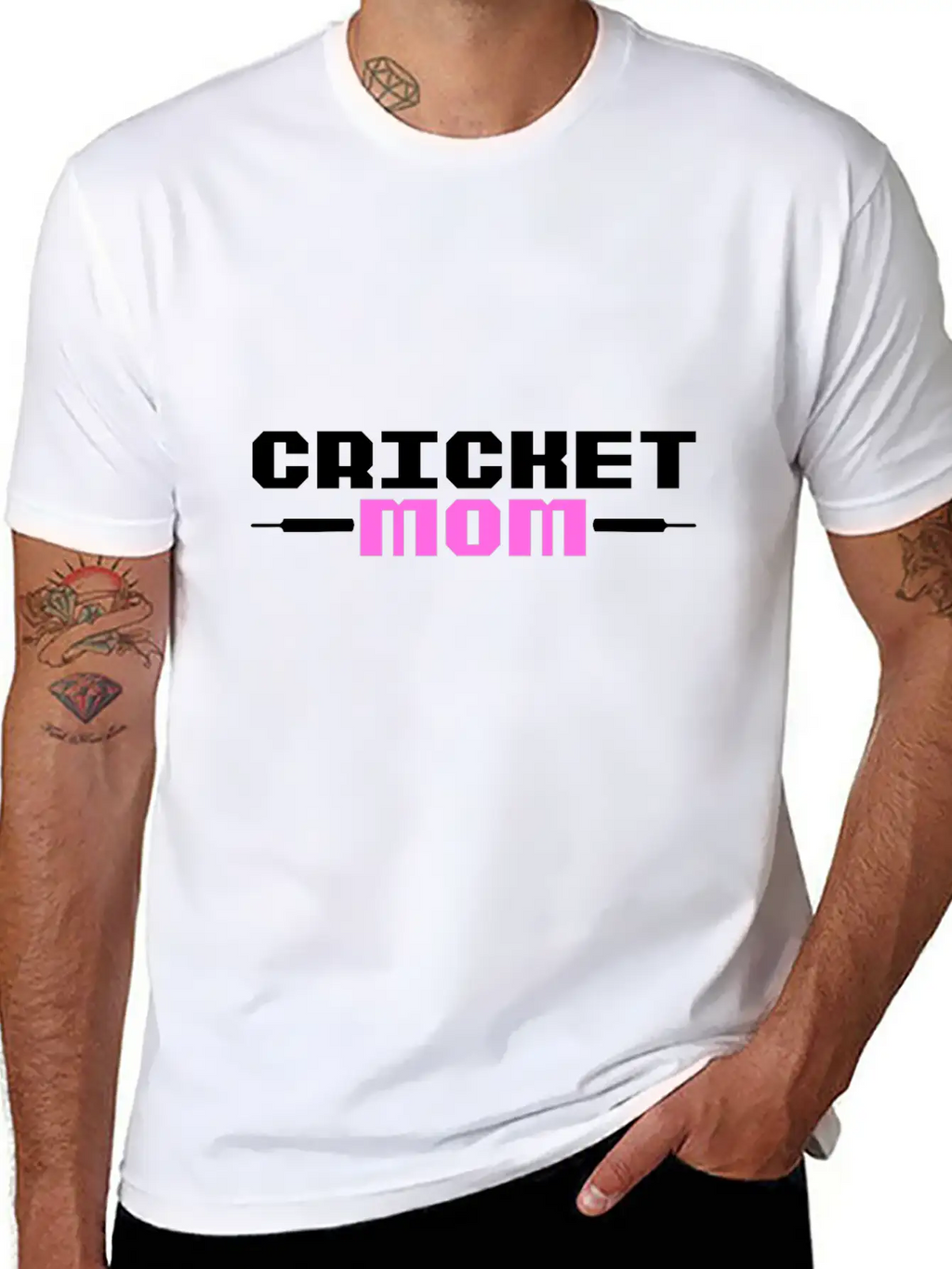 Cricket Mom Cricket Player Cricket Fan Gift Idea Unisex Casual T-Shirt – Clean Design For Daily Comfort