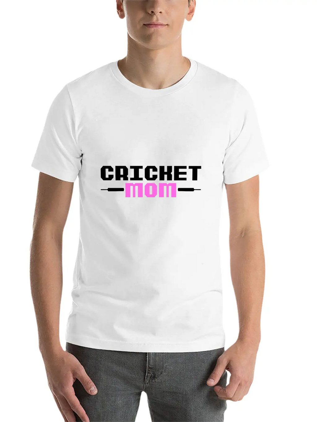 Cricket Mom Cricket Player Cricket Fan Gift Idea Unisex Casual T-Shirt – Clean Design For Daily Comfort