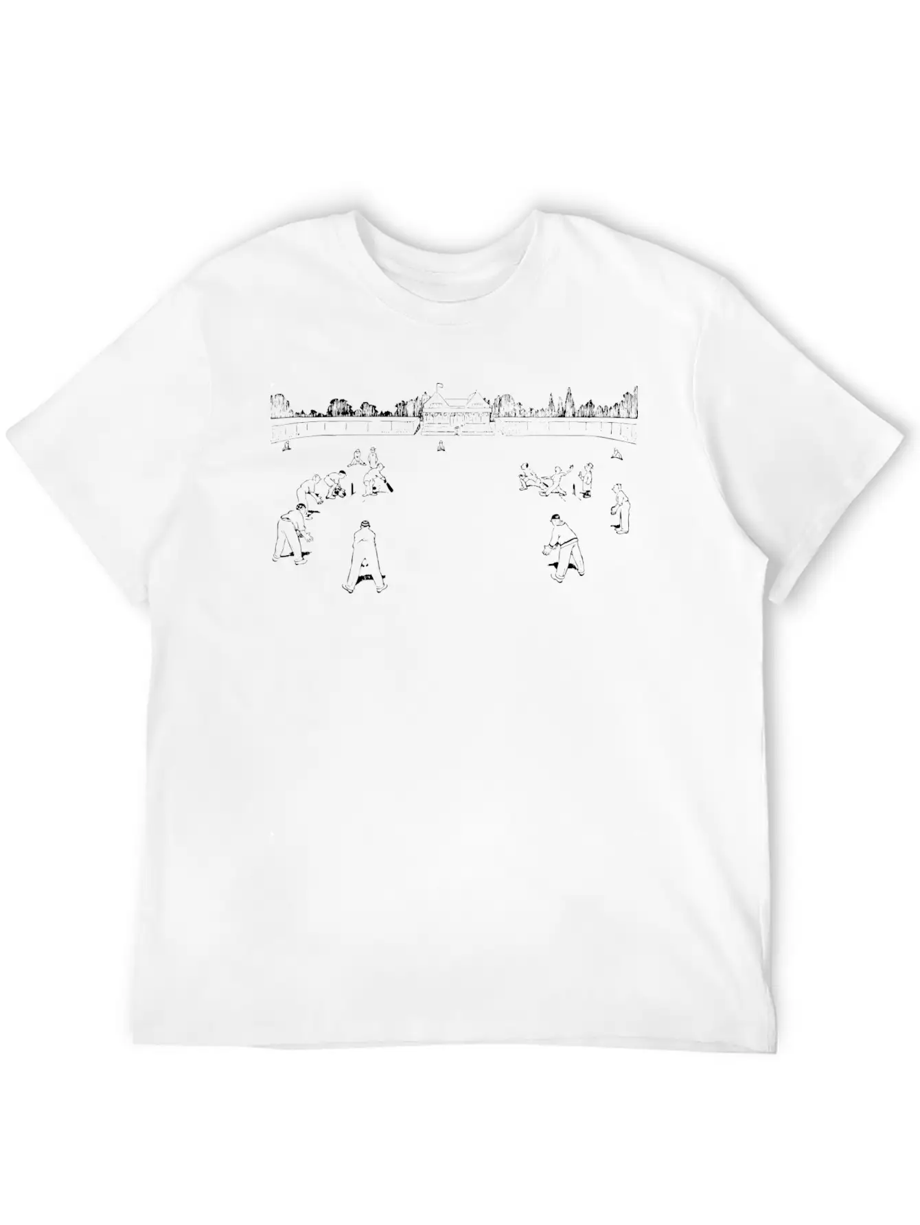 Cricket Player Spieler Sports Sport10 Breathable Soft Cotton T-Shirt – Timeless Casual Look