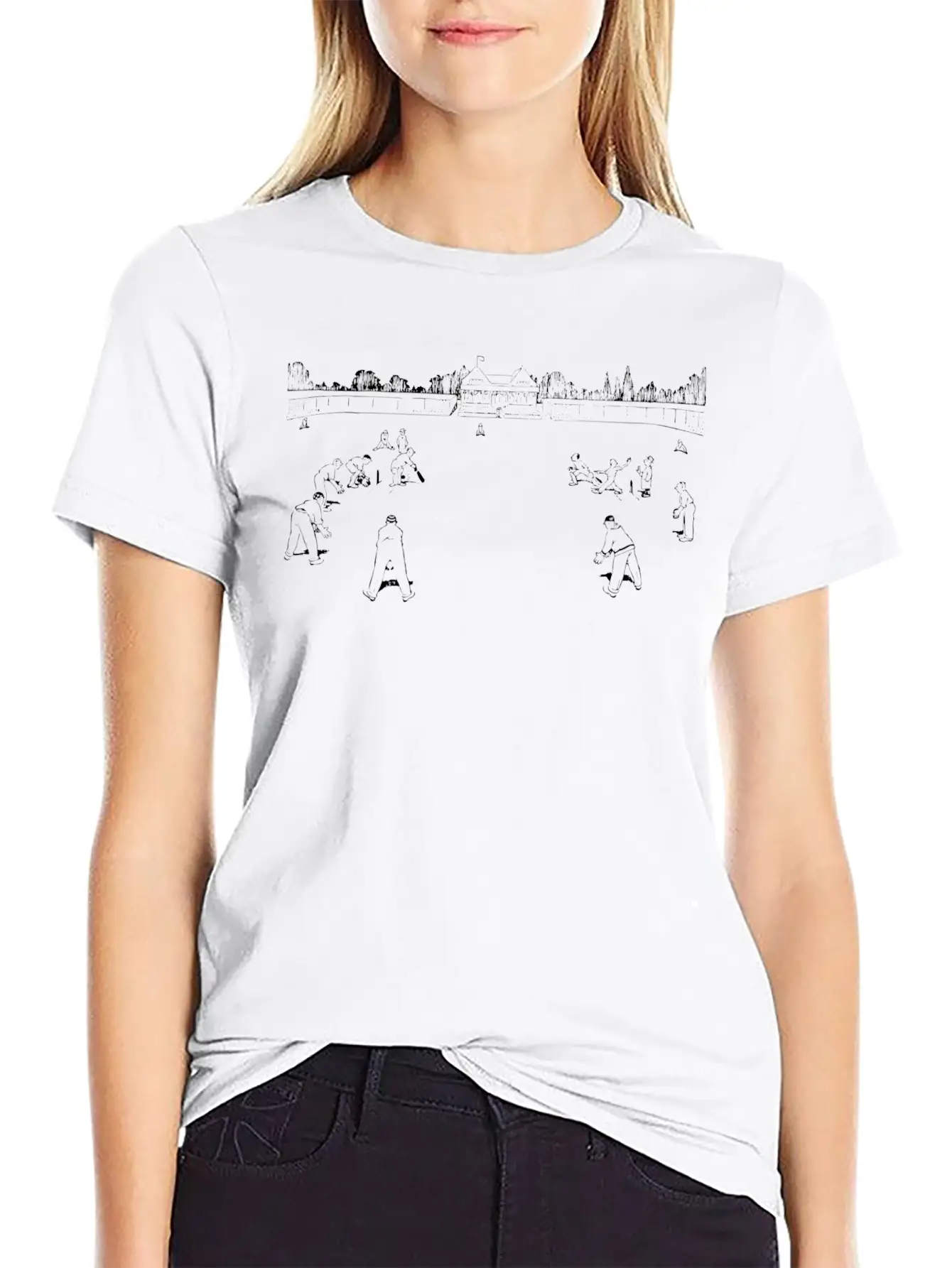 Cricket Player Spieler Sports Sport10 Breathable Soft Cotton T-Shirt – Timeless Casual Look