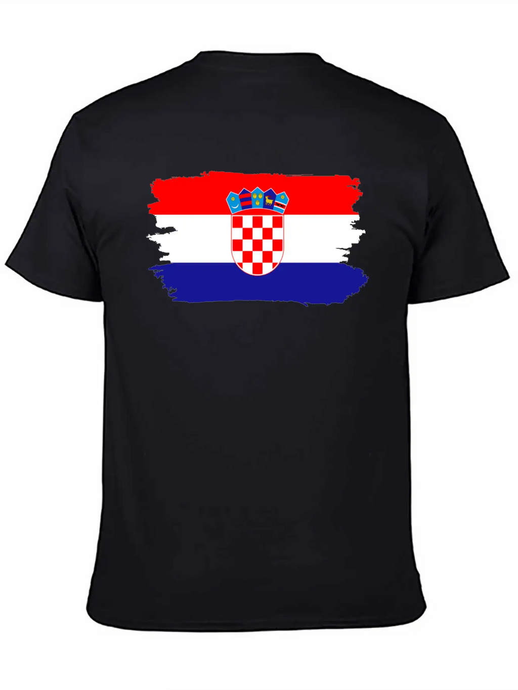 Croatia Proud Flag Breathable Soft Cotton T-Shirt – Timeless Casual Look
