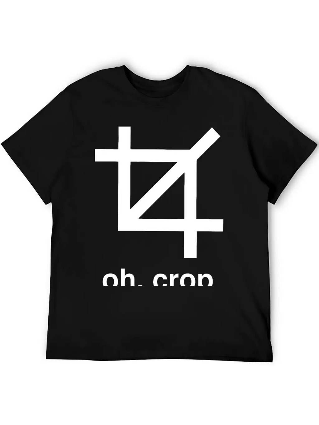 Crop - Oh Crop Breathable Graphic T-Shirt – Perfect For Casual Days
