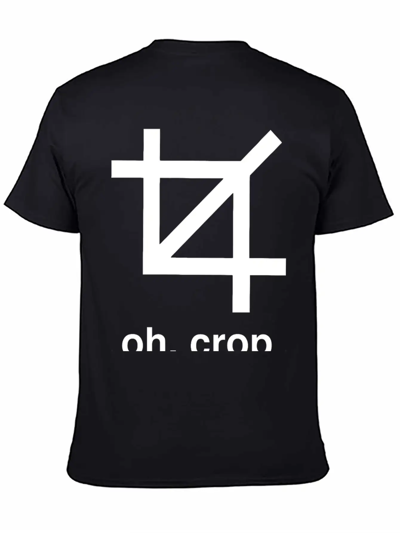 Crop - Oh Crop Breathable Graphic T-Shirt – Perfect For Casual Days