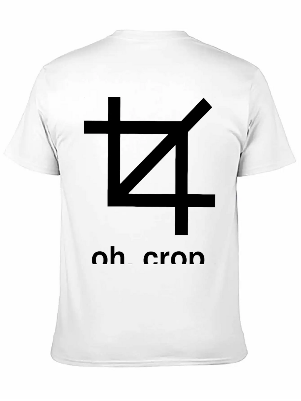 Crop - Oh Crop Breathable Graphic T-Shirt – Perfect For Casual Days