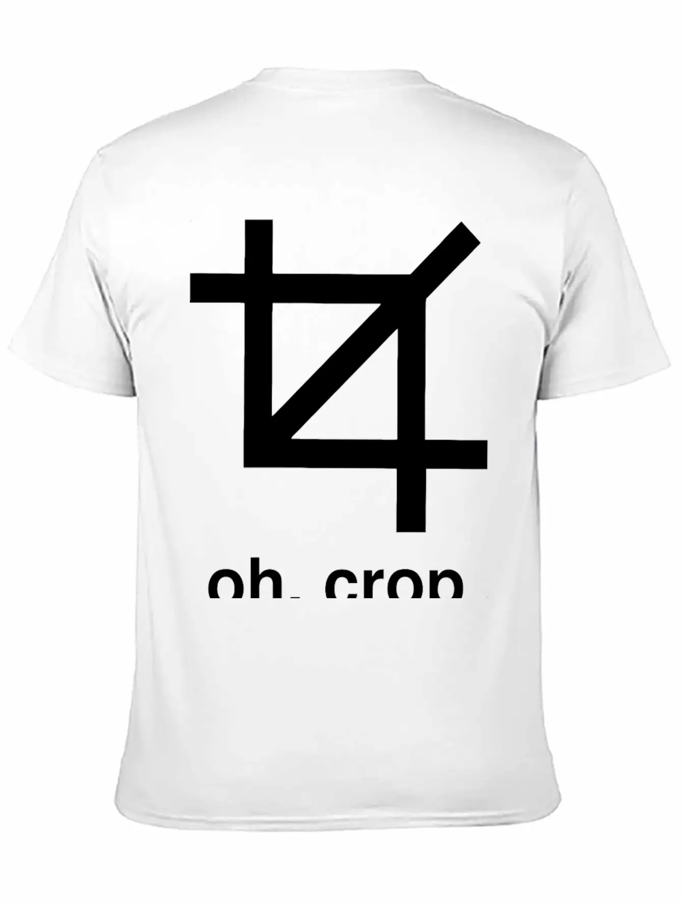 Crop - Oh Crop Breathable Graphic T-Shirt – Perfect For Casual Days