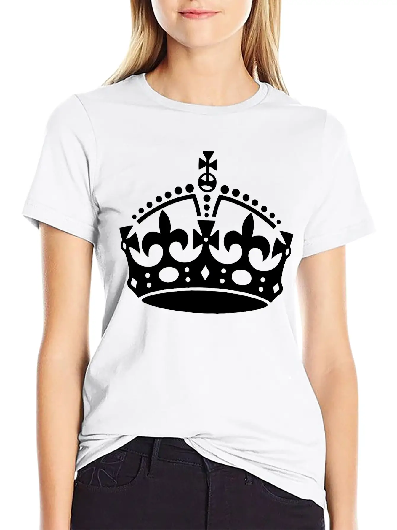 Crown Breathable Graphic T-Shirt – Perfect For Casual Days