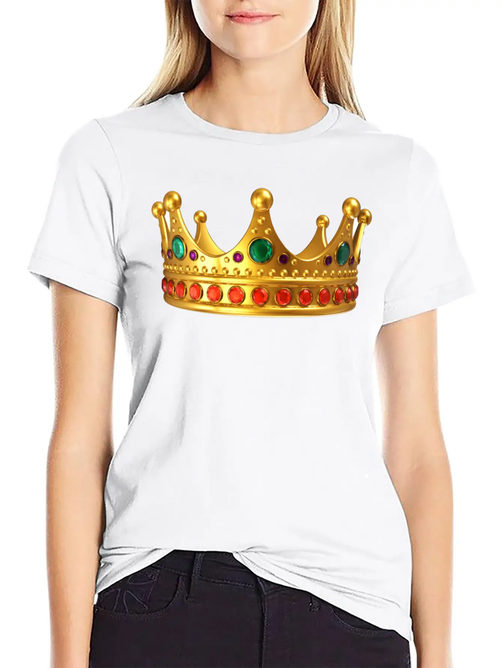 Crown Classic Cotton Tee – Unisex Comfort For Any Season