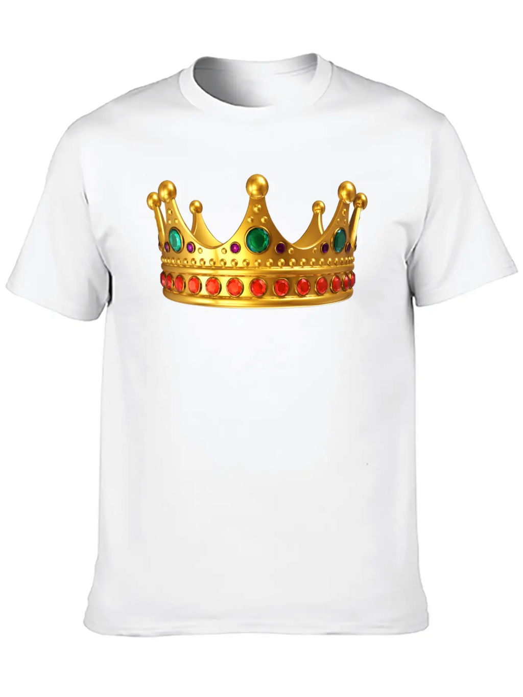 Crown Classic Cotton Tee – Unisex Comfort For Any Season