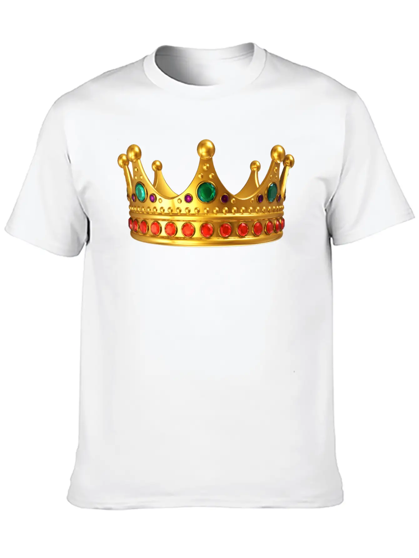 Crown Classic Cotton Tee – Unisex Comfort For Any Season