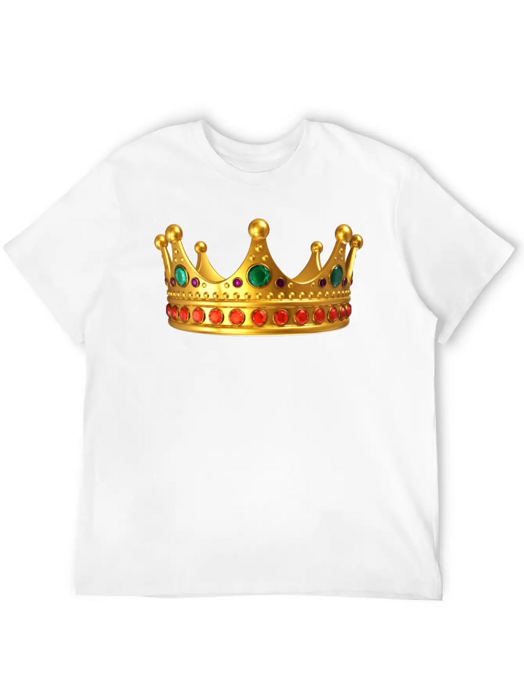 Crown Classic Cotton Tee – Unisex Comfort For Any Season