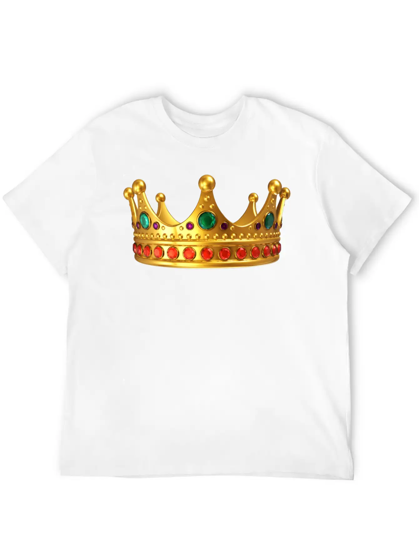 Crown Classic Cotton Tee – Unisex Comfort For Any Season