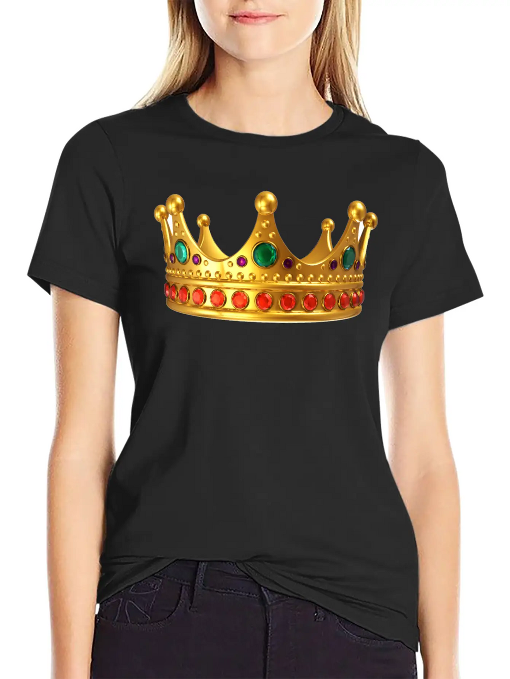 Crown Classic Cotton Tee – Unisex Comfort For Any Season