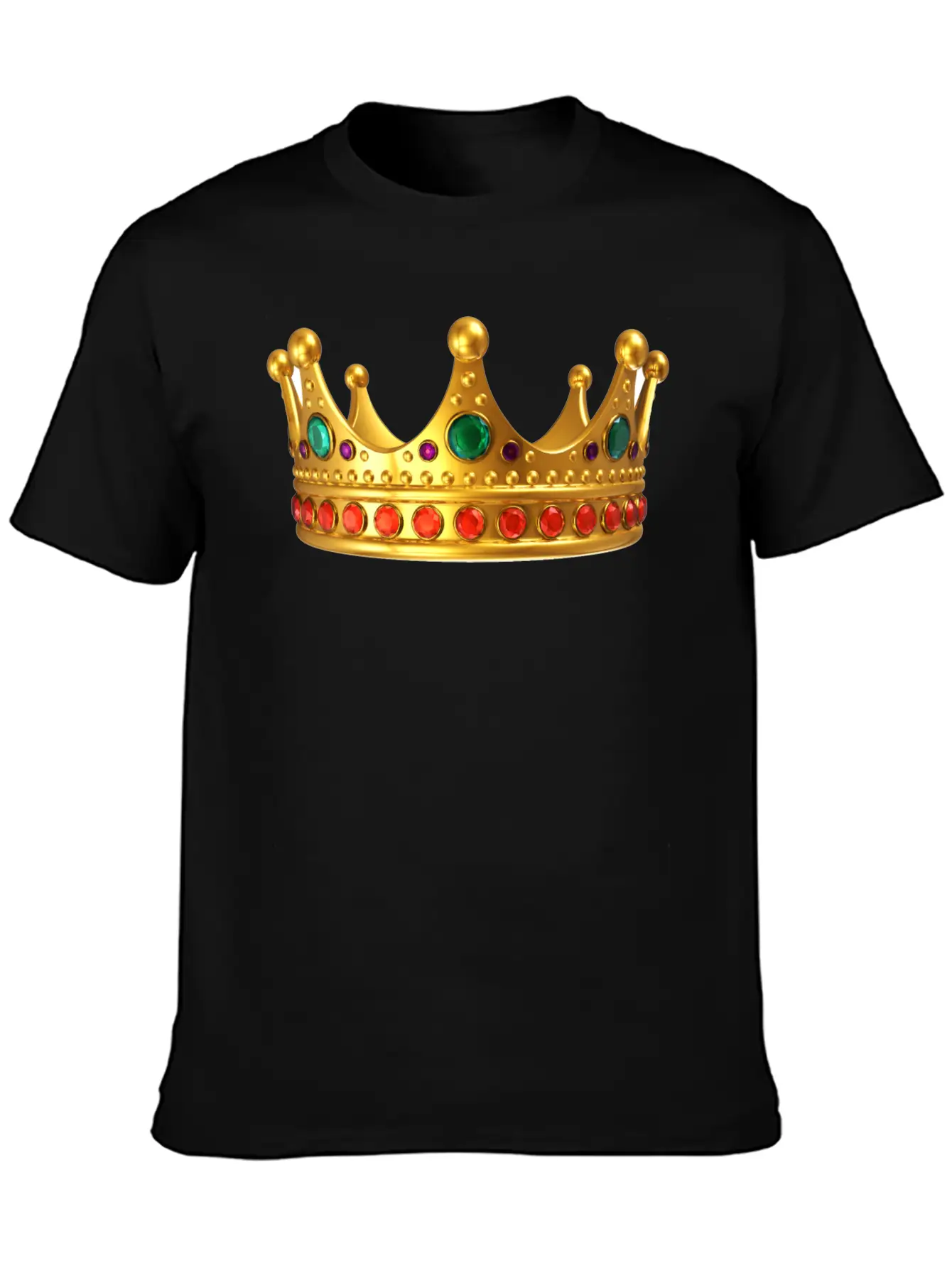 Crown Classic Cotton Tee – Unisex Comfort For Any Season