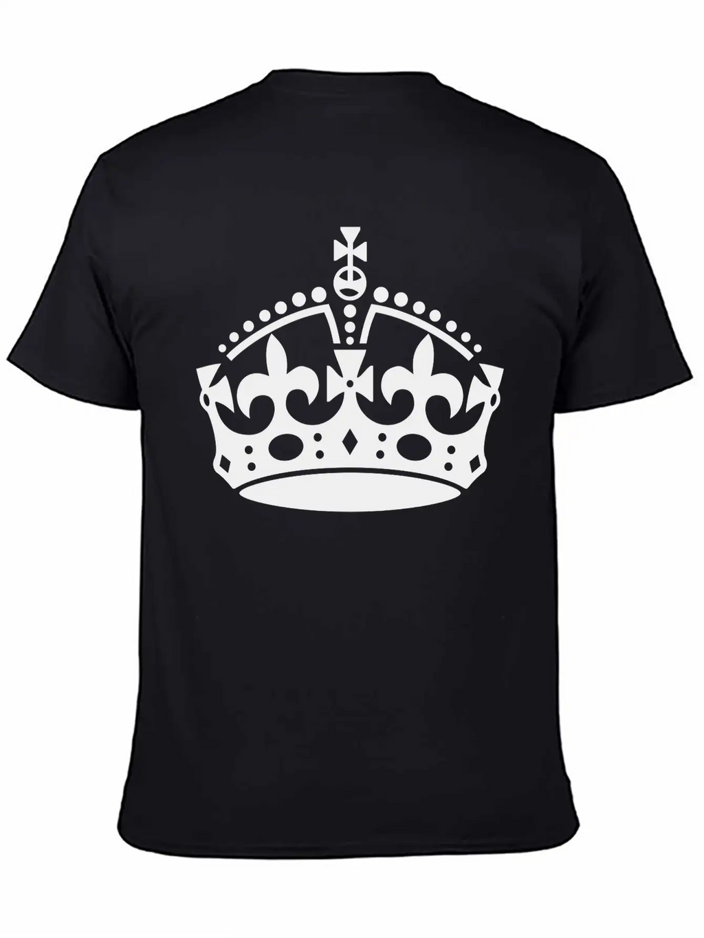 Crown Keep Calm Classic Cotton Tee – Unisex Comfort For Any Season