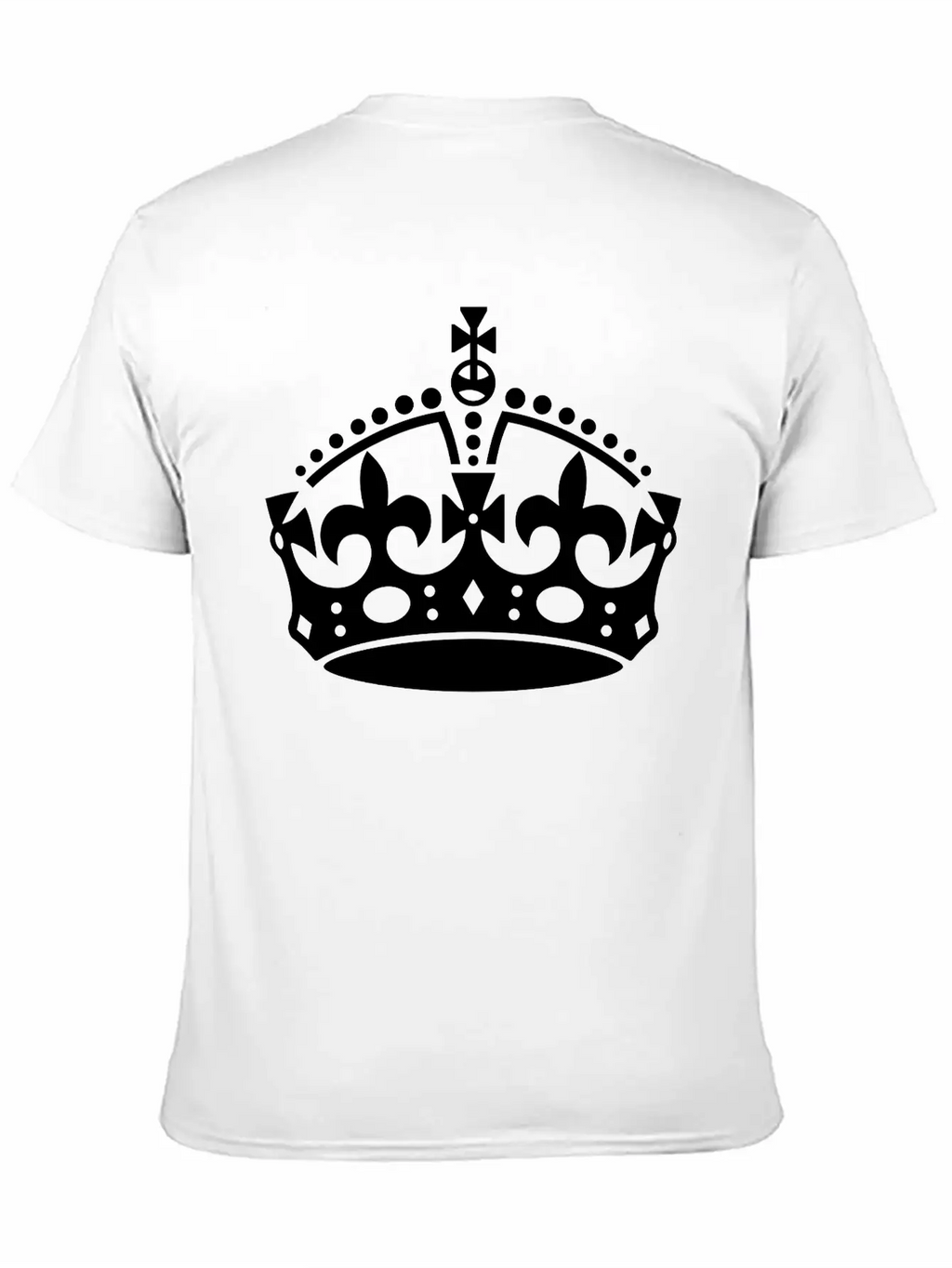 Crown Keep Calm Classic Cotton Tee – Unisex Comfort For Any Season