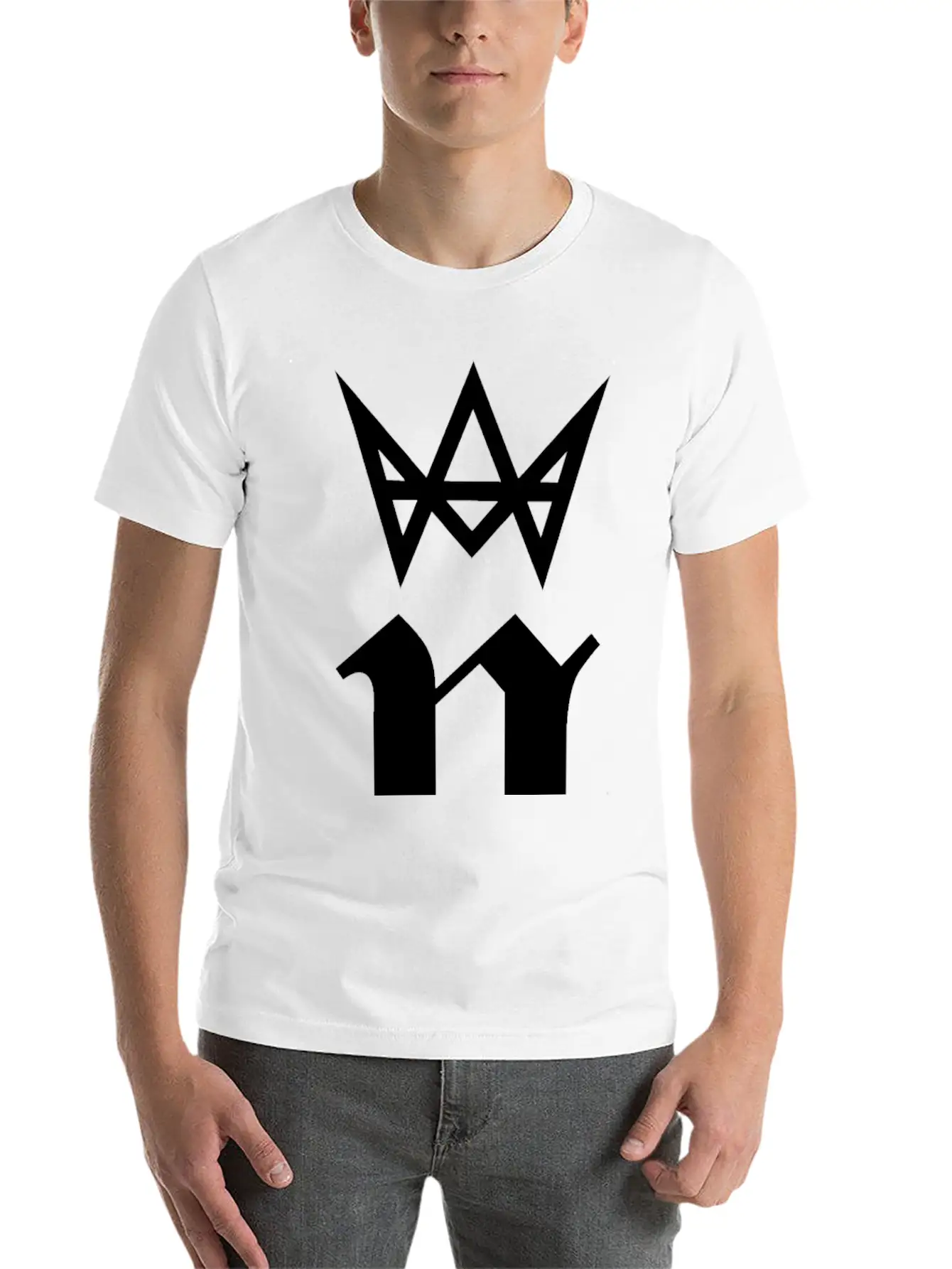 Crown N Wh Png Breathable Graphic T-Shirt – Perfect For Casual Days