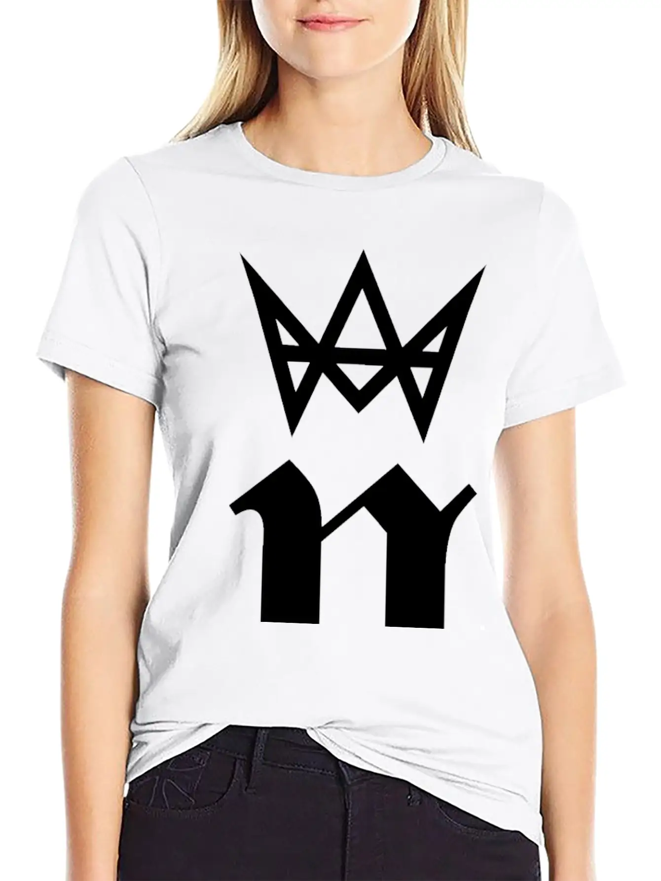 Crown N Wh Png Breathable Graphic T-Shirt – Perfect For Casual Days