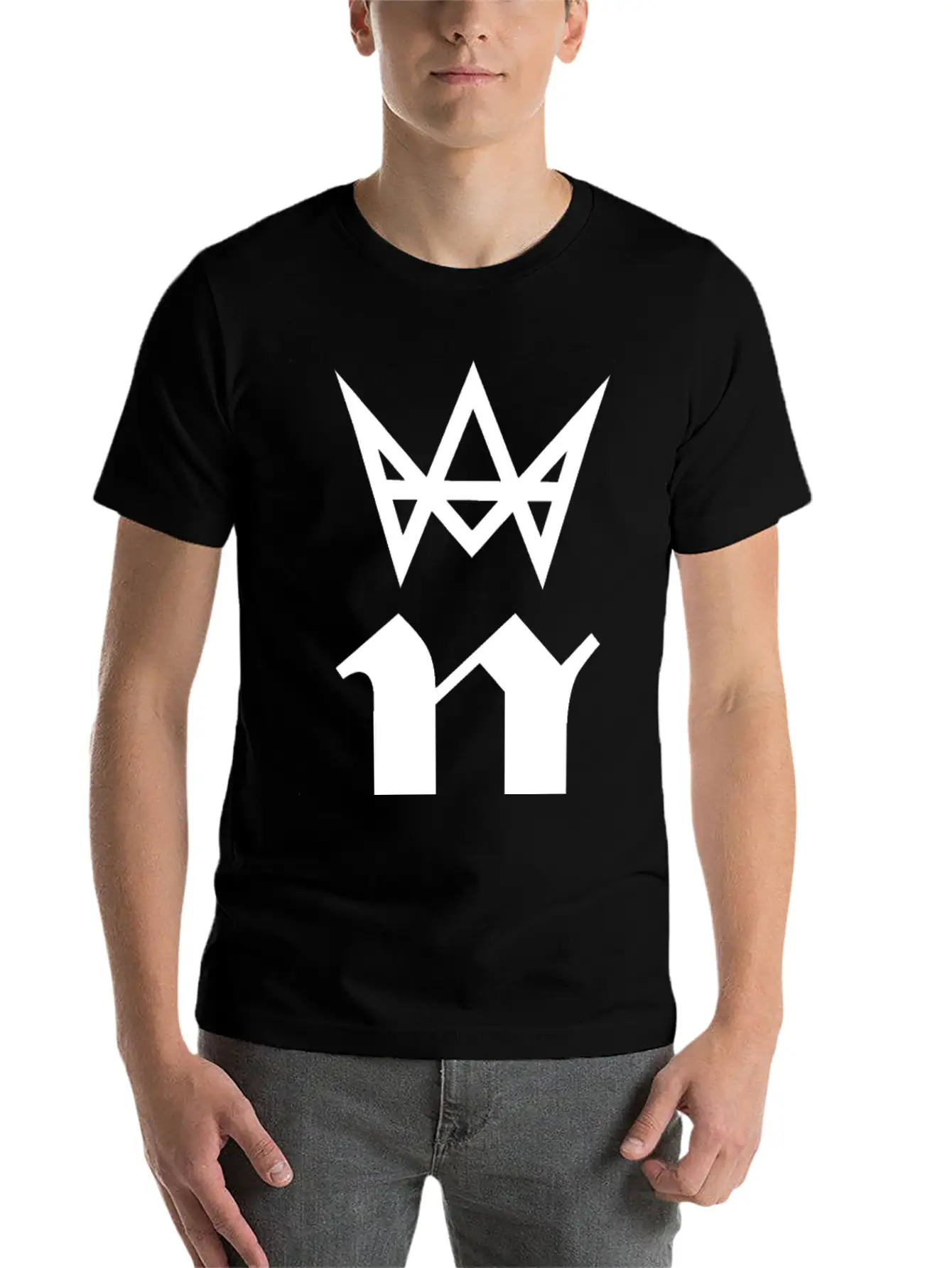 Crown N Wh Png Breathable Graphic T-Shirt – Perfect For Casual Days